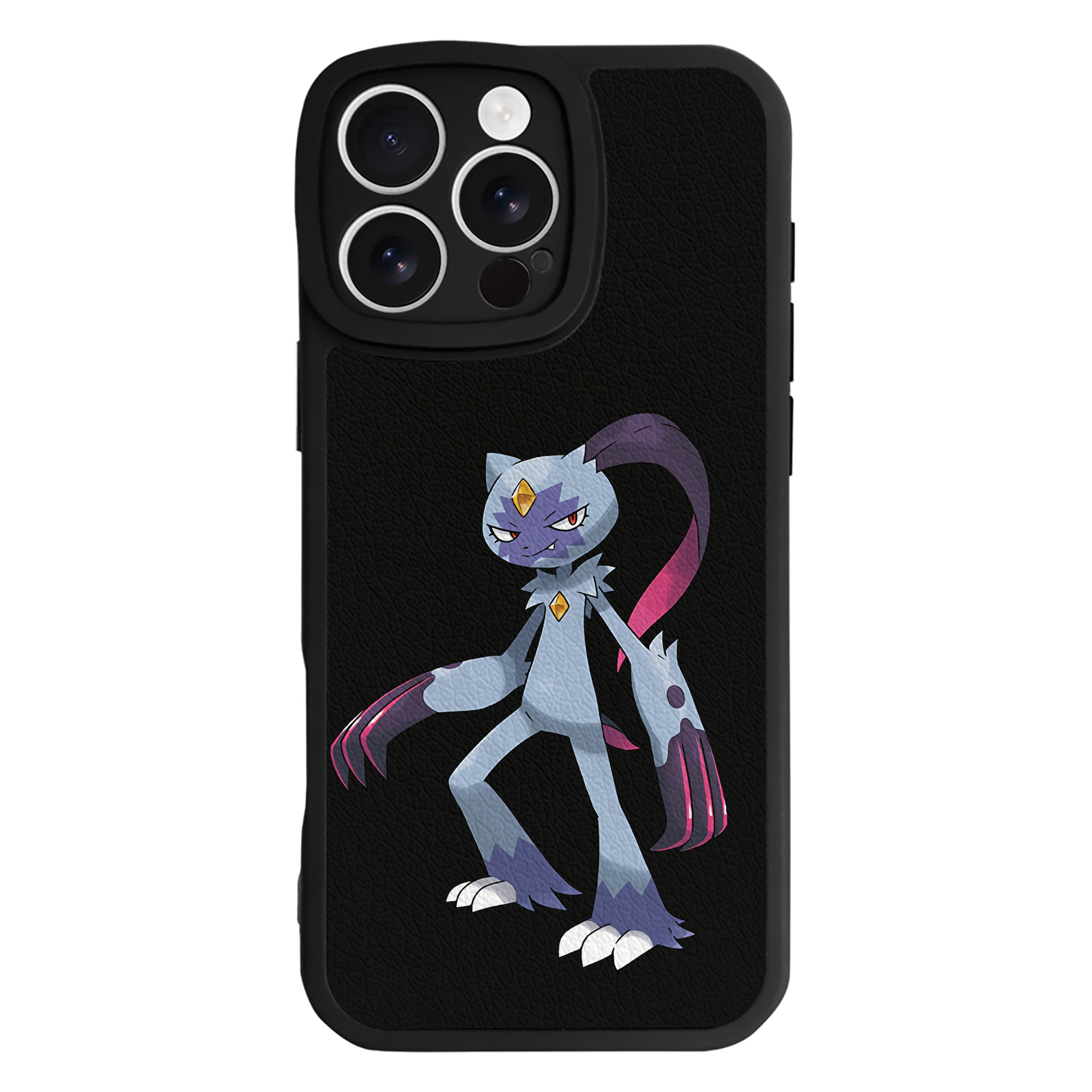 （画像用） ポケットモンスター Pokémon 【iPhone 16シリーズ対応】シリコンスマホケース（レザー調） 材質：シリコン